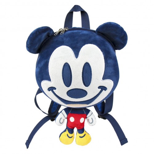 Mickey Mouse  3D Τσάντα Πλάτης  σε Μπλε χρώμα