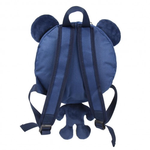 Mickey Mouse  3D Τσάντα Πλάτης  σε Μπλε χρώμα