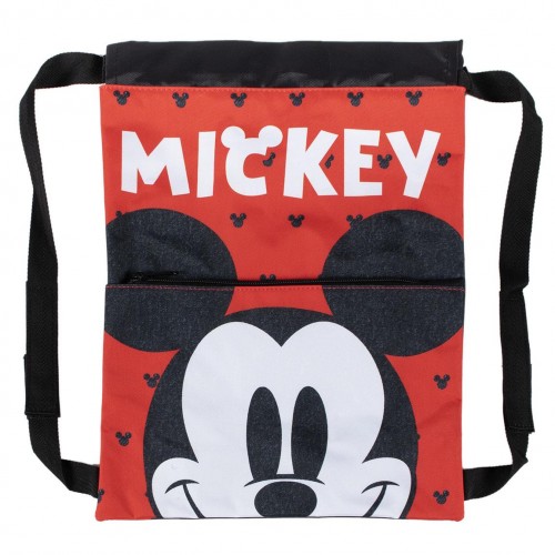 Mickey Mouse Τσάντα Πλάτης  Κοκκινο-Μαυρο SAKKY BAG BACKPACK