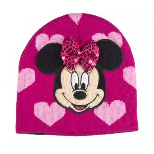HAT WITH APPLICATIONS EMBROIDERY MINNIE