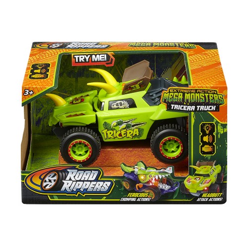 Road Rippers Extreme Action Mega Monsters ™ - TRICERA (9" / 23CM) 36/20112