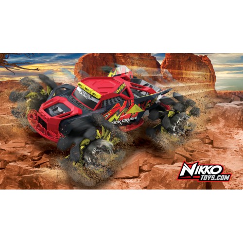 Nikko Rock CrushR ™ R/C The All Terrain Rock Crushing Machine auto red ligchting - expanding wheels 34/10212